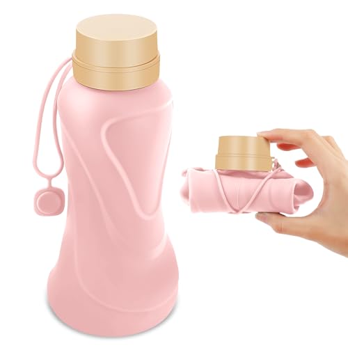 Collapsible Water Bottles (Pink)