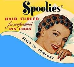Spoolies Original Hair Curlers, Heatless Silicone Rollers with Mesh Bag Gift for Natural Hair, Hair Extension plus Wigs, Made in USA, 15 Jumbo Size (Gold Edition)