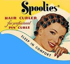 Spoolies Original Hair Curlers, Heatless Silicone Rollers with Mesh Bag Gift for Natural Hair, Hair Extension plus Wigs, Made in USA, 15 Jumbo Size (Gold Edition)