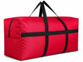 Large Storage Duffle Bag (80L - 28.5"l x 11.8"w x 14.1"h / Red)