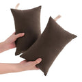 Tiny Pillows Down Alternative 7"x11" 100% Microfiber (Dark Brown / 11"x7")