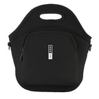 LunchTote Zippered Bag Insulated Neoprene Caddy (Black / X-Large 6.5 Quart Lunch Tote)