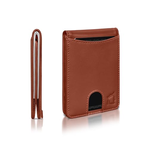 Cash Pocket Slim Wallet for Men (Terra Cotta)