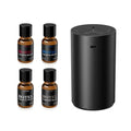 ADX Waterless Essential Oil Diffuser Starter Kit (Black)
