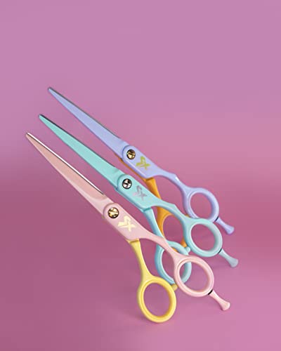 Shear Xpressions It's All Good 5.75" Professional Hair Cutting Scissors (Dr. Everything Will Be Alright - Mint)