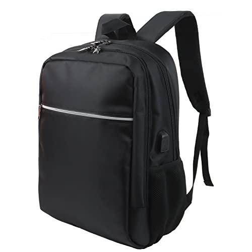 Laptop Backpack for Men Women (B Black)