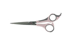 Cricket Style Xpress Pretty Daze Hair Cutting Scissors - Sharp Micro-Serrated Beveled Blades, Stainless Steel Shears Hair Scissors - Wet & Dry Use, Barber Accessories - 5.75", Soft Pink and Gray