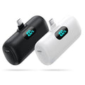 2 Pack]Portable Charger for iPhone 17 (A-Black+White)