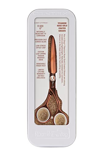 Centrix Roc It Dog 6” Titanium Shear Professional Stylist Hair Cutting Scissor Lightweight (6” Shear / 6")