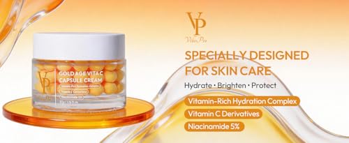 VP Gold Age Vita C Capsule Cream (Yellow)