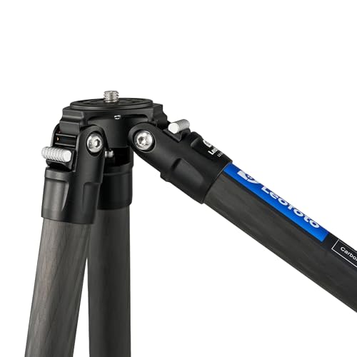 61.7" Compact Carbon Fiber Camera Tripod Ball Head LS (LS-364CX+LH-40:Maxload 25kg-4 Sections)