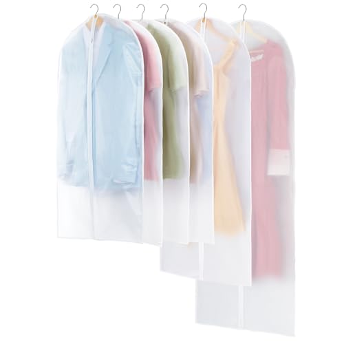 Translucent Garment Bags for Hanging Clothes