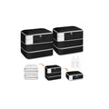 2 Pack Compression Storage Bags (110L-2 Pack / Black)