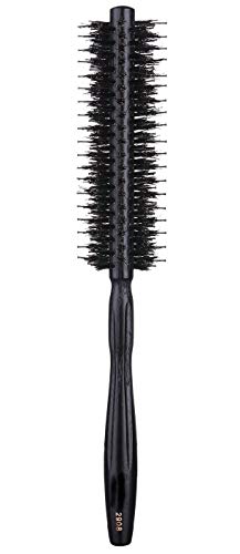 Round Brush with Natural Boar and Nylon Bristles (1.5 Inch (Pack of 1))