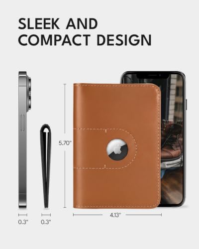 Passport Holder for Travel (Caramel)