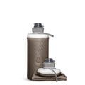 Flux Collapsible Backpacking Water Bottle (1L/32oz / Mammoth Grey)
