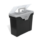 Slim Portable File Tote (Black)
