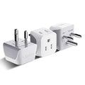 Thailand Travel Adapter with Dual Usa Input (White)