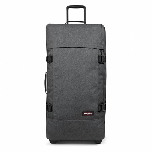 Tranverz L 121L Large Wheeled Luggage with Dual Compartments (121 Liter Checked Bag / Black Denim)