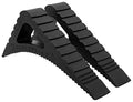 Rubber Door Stopper & Window Wedge (Black)