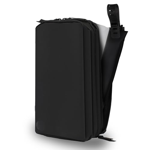 Hanging Toiletry Bag for Men and Women (Black / Plus)