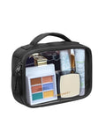 Puffy Clear Toiletry Bag (Black)