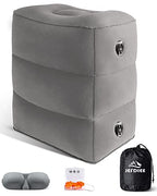 Inflatable Foot Rest Pillow (Grey)