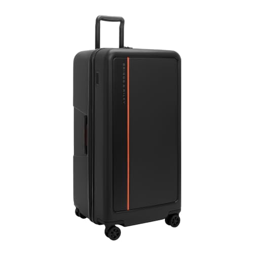 ZDX Extra Large 32 Inch Trunk Hardside Spinner (32" Hardside Checked / Black)