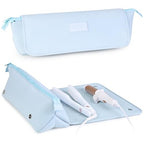 Hair Tools Travel Bag and Heat Resistant Mat 17" (Baby Blue)