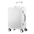 UrbanExporer 26 Inch Hardside Zipperless Luggage with Spinner Wheels (Sliver / 26-Inch)