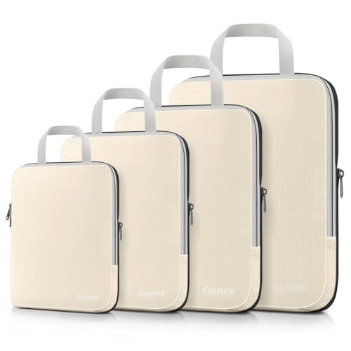 Compression Packing Cubes (4-Cream / 4 Set)