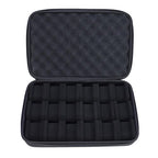 18 Slots Hard Watch Travel Case (Black-18 Slots / 18 Slots Nylon)