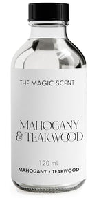 Mahogany & Teakwood Diffuser Oil Scents for Home (4 Fl Oz (Pack of 1))