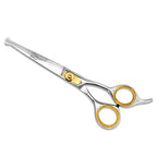 Dog Grooming Scissors (6.5 Inch Curved Scissors - Round Tip)