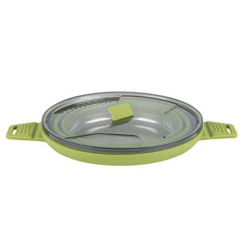 2.5L Green Silicone Collapsible Pot (20 Count / Pot)