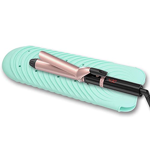 Heat Resistant Mat for Curling Iron (Green)