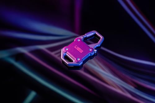 UAG Monarch Case for AirTag (Deep Purple Synth)