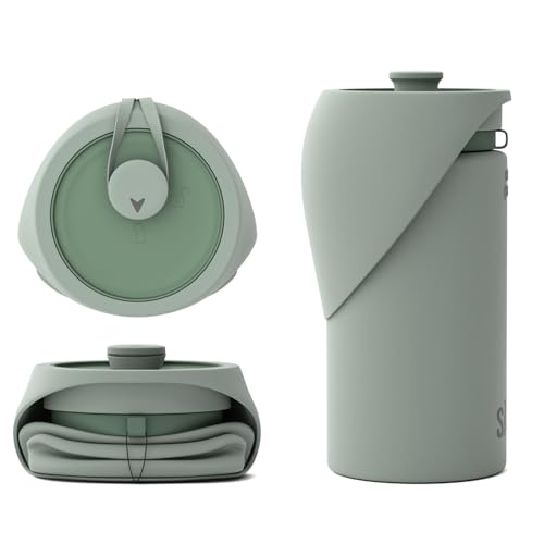 Portable Dog Water Bottle (Olive / 550ml)