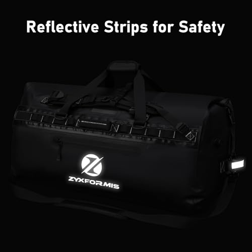 Waterproof Duffel Bag with 500D PVC Fabric (65L)