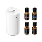 AN6 Waterless Essential Oil Diffuser Starter Kit (White2)
