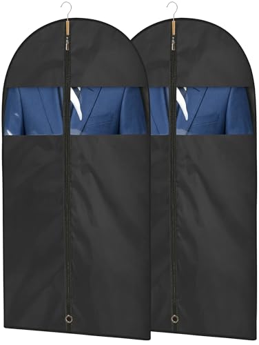 Garment Bags for Hanging Clothes (43''- 2 Pack)