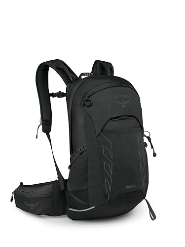 Talon 22L Men's Lightweight Hiking Backpack (22L - Extended Fit / Black/Coal Grey)