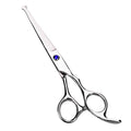 Hair Cutting Scissors Set Professional Hair cut Scissors Kit with Cutting Scissors Thinning Hairdressing Shears Set for Barber Salon (Blue)