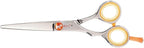 Cricket Centrix Roc-It Dog Professional Stylist 5.75” Hair Cutting Shears and RTL-30 Thinning Hair Cutting Scissors Duo Set, Salon Barber Supplies for Women and Men Haircut, Lefty