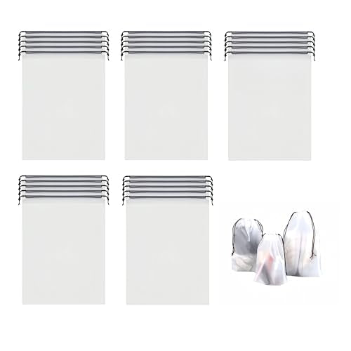 25 Pack Travel Shoe Bags
