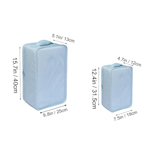 Travel Shoe Bags (Blue / 2+2 Packs)