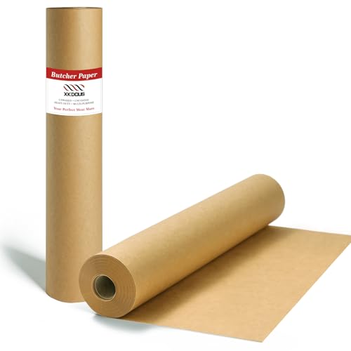 24” x 200’ Brown Butcher Paper Roll for Smoking Meat (Brown / 24 inches x 200 feet)