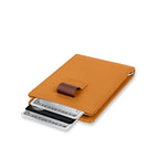 Money Clip Slim Minimalist Wallet for Men (Cognac)