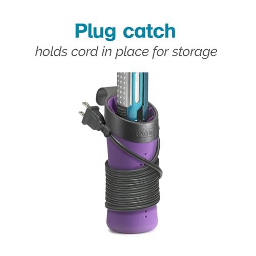 High Heat Silicone Hot Sleeve Cover for Flat Iron (Purple)