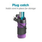 High Heat Silicone Hot Sleeve Cover for Flat Iron (Purple)